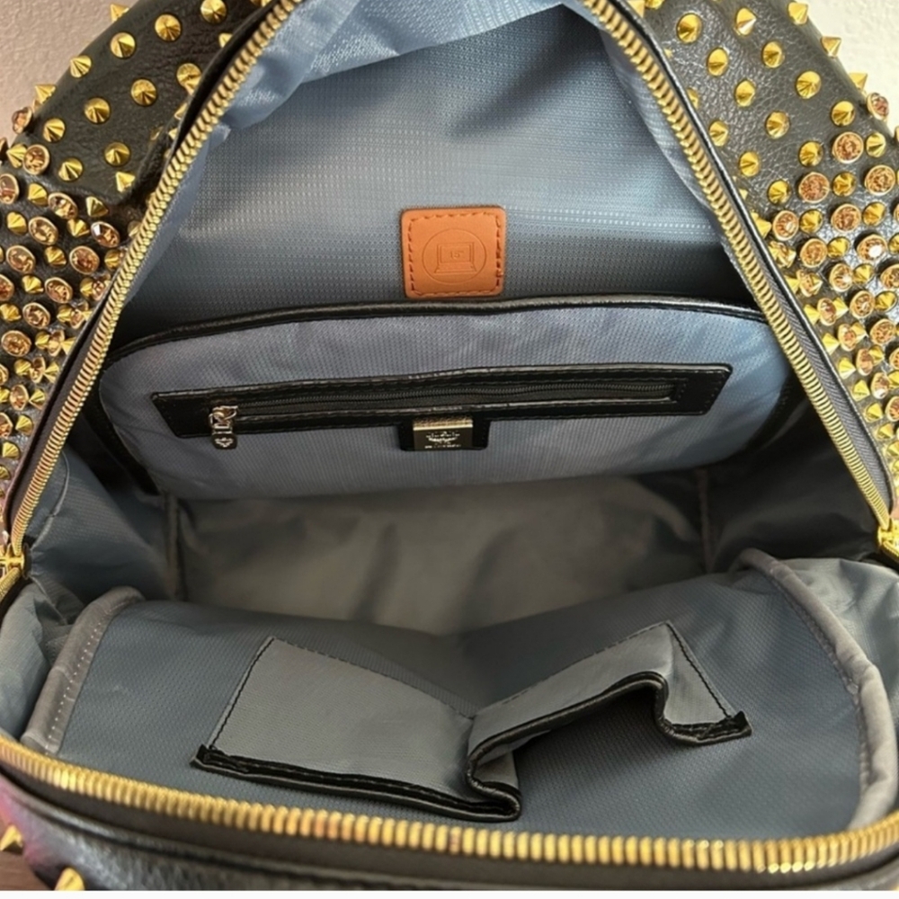 MCM/SWORSKY CRYSTALS BACKPACK COLLAB RARE - Picture 7 of 11